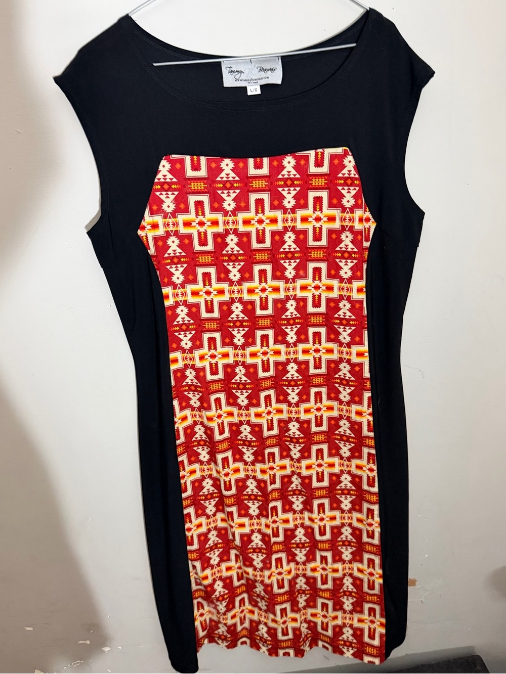 Tammy Beauvais Designer Indigenous Cross Dress native pattern